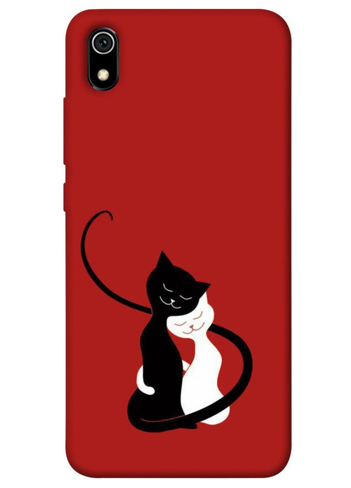 Чохол з принтом для Xiaomi Redmi 7A / на Ксяомі, сяомі, ксіомі редмі 7а Закохані коти No Brand (339872746)