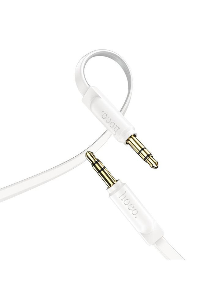 Кабель Aux UPA16 audio cable 1m Білий Hoco (317631353)