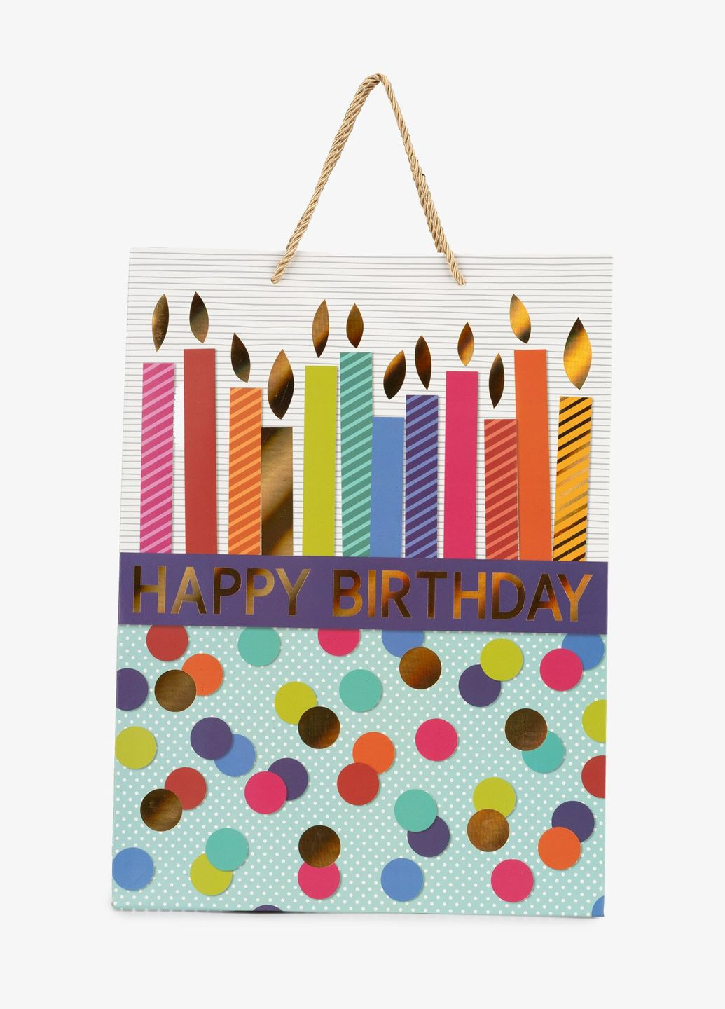 Пакет подарочный Свечи 1833L Разноцветный shop (3023183310275) No Brand (362927569)