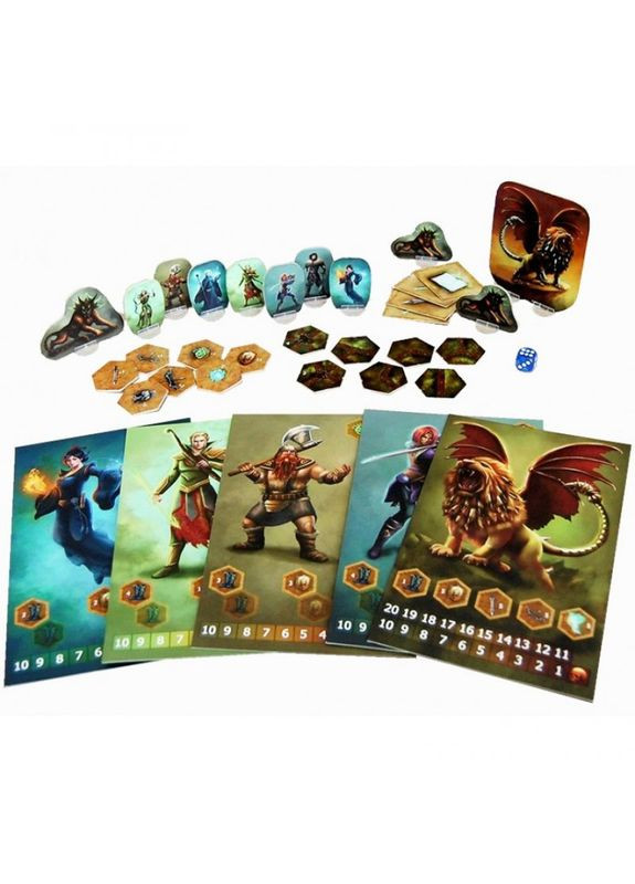 Настільна гра Ліс: Легенда про Мантікору (The Forest: The Manticore Legend) (укр) ( ) Bombatgame 4820172800057 (370764918)