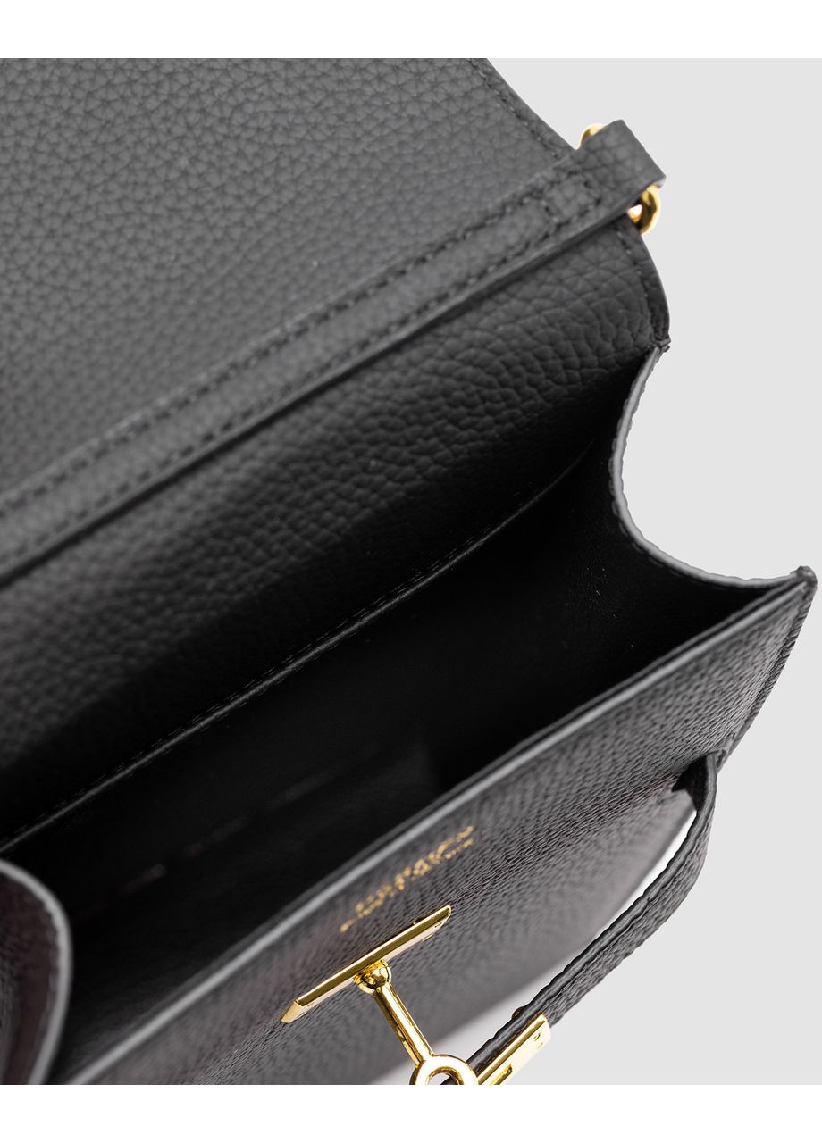 Сумка жіноча Small Crossbody Black Gold No Brand (358888892)