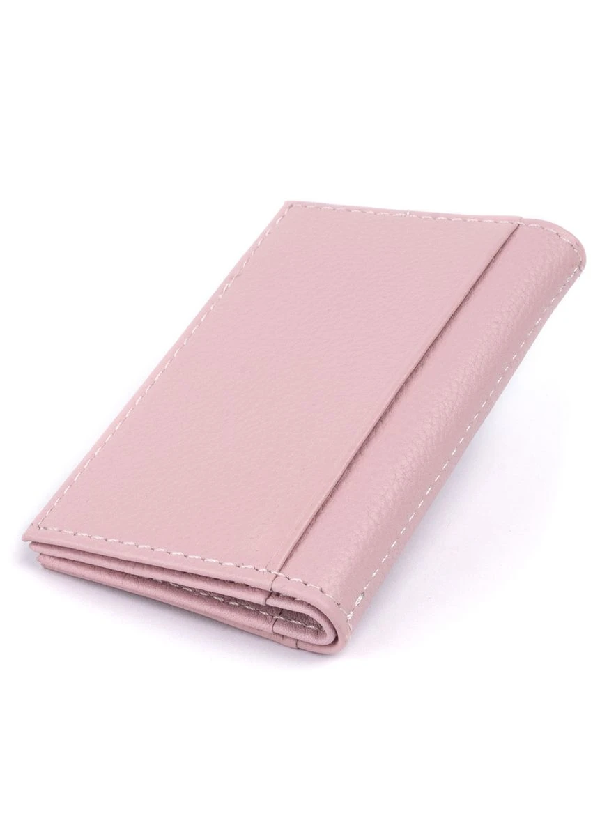 Визитница-книга 19220 Розовая st leather (313861635)