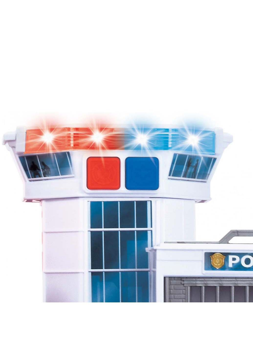 Набір пожежна частина та поліцейська ділянка зі звуковими та світловими ефектами 18х52х23 см Dickie toys (278082673)