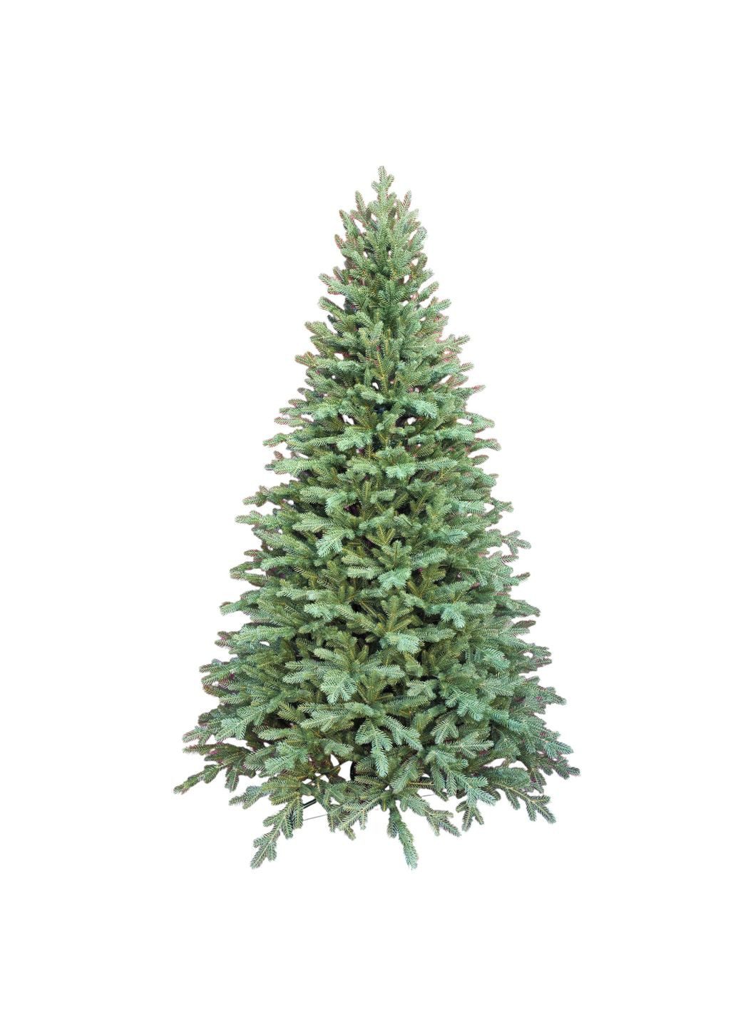 Штучна ялинка модель «Віденська» 2.1 м лита хвоя, саморозкладний механізм Umbrella зелена Xatynka (363023174)
