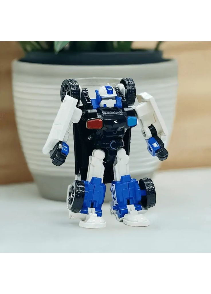 Робот Трансформер Тобот Мини C 12 см Синий Star Toys (371631563)