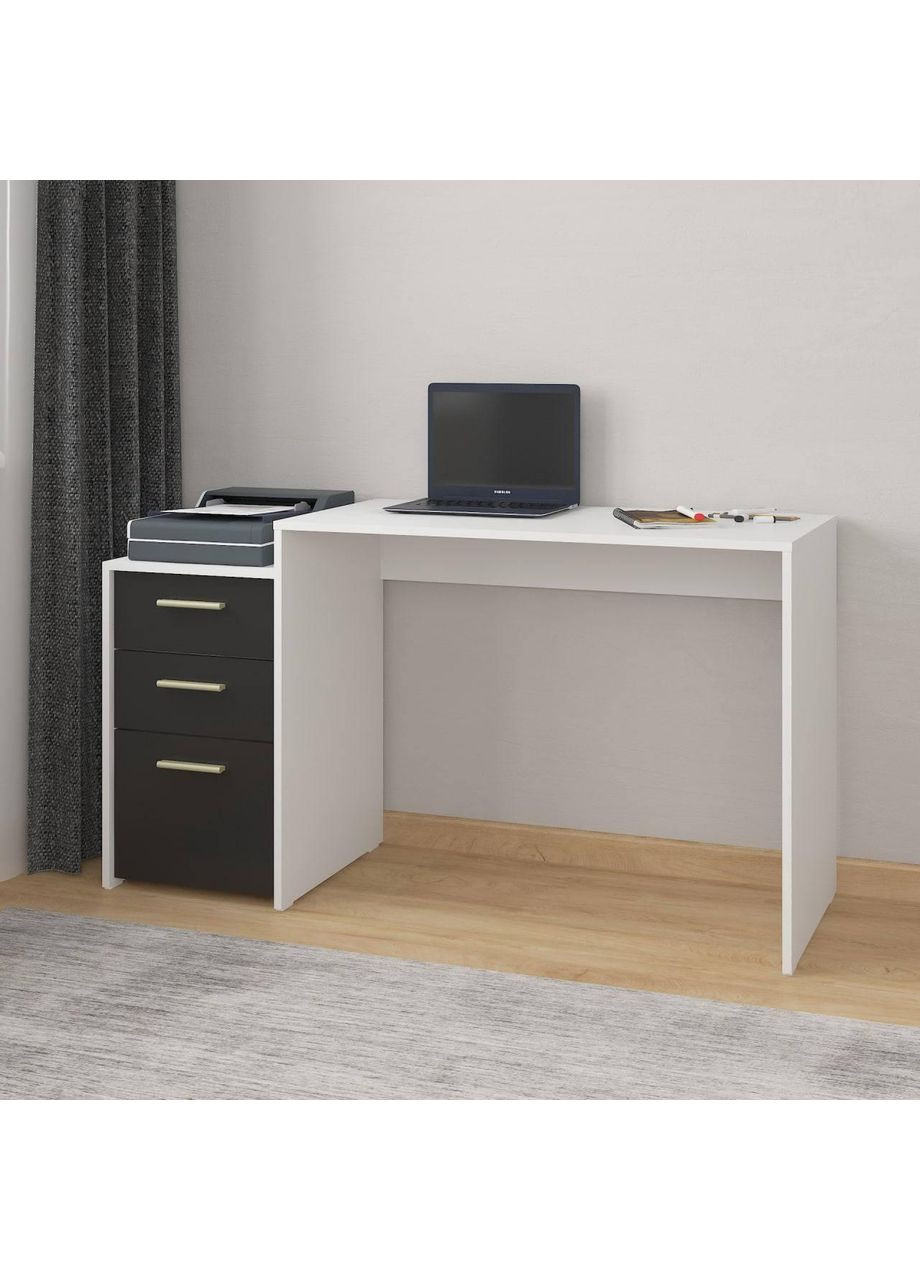 Стол компьютерный, письменный с ящиками I-187 No Brand (371909476)