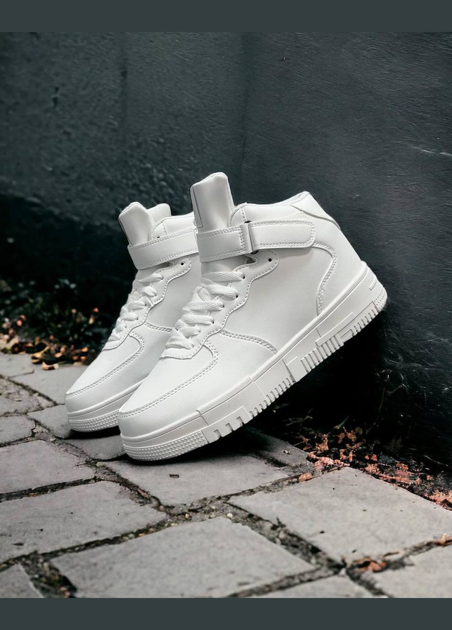 Белые зимние кроссовки Vakko