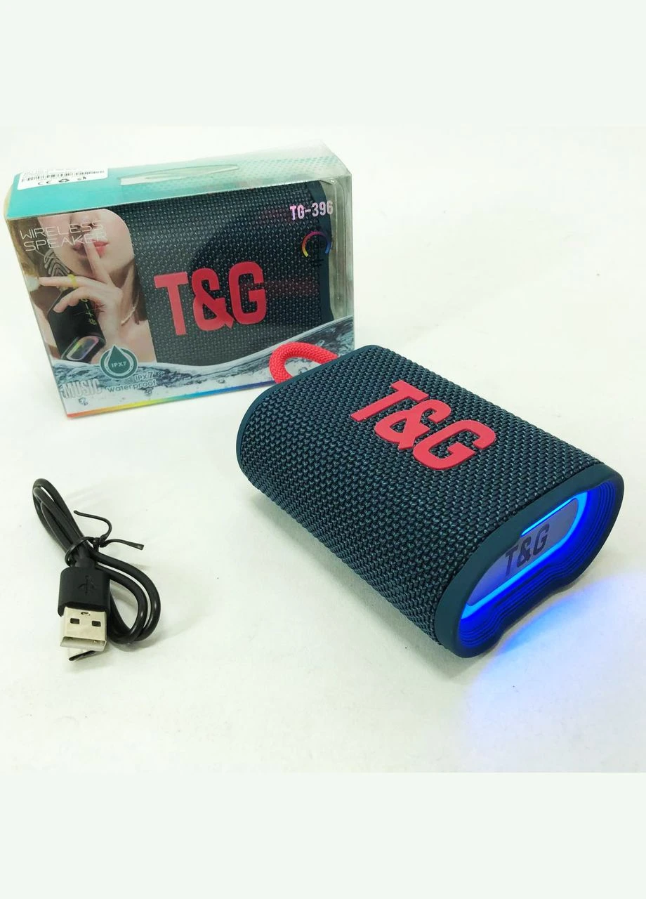 Bluetooth-колонка TG396. Цвет: синий No Brand (385289008)