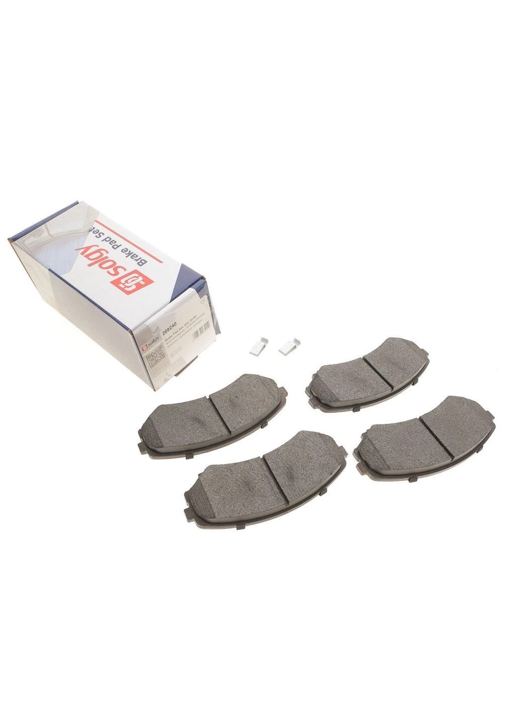 Колодки гальмівні (передні) Mitsubishi Grandis 04-11/Pajero II-IV 90-/Mazda E2000/2200 88-03 209240 UA63 No Brand (339657525)
