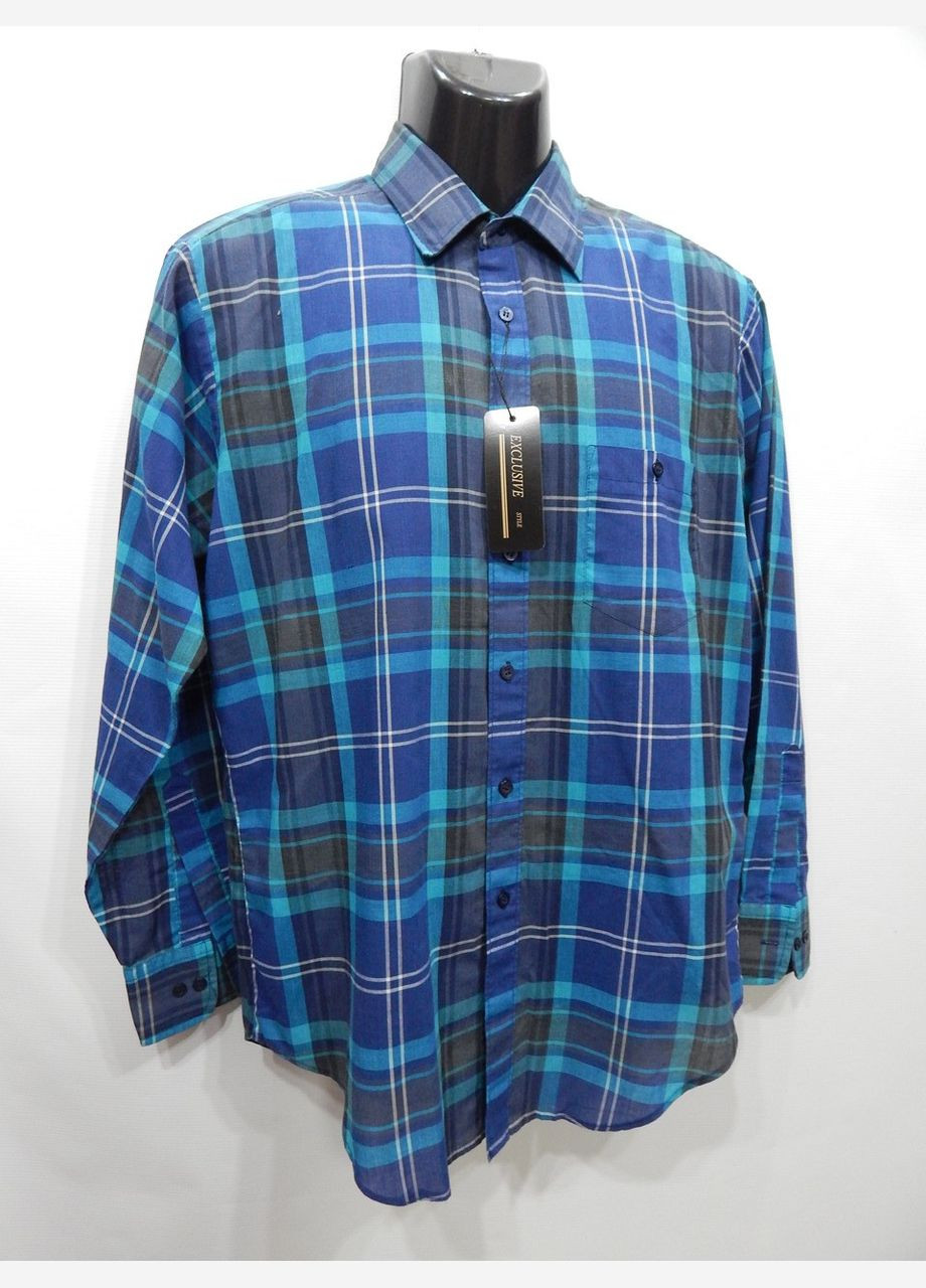 Цветная кэжуал рубашка в клетку No Brand