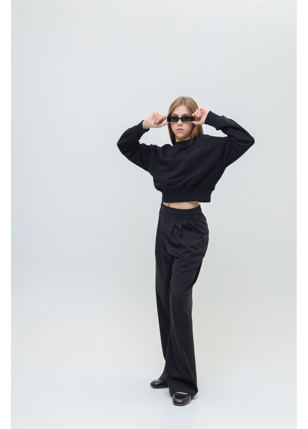 Штани Івонна чорний зразок NEWGEN (370271674)