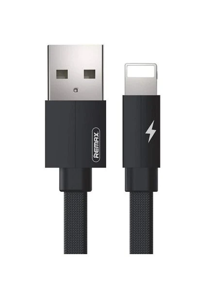 USB кабель Lightning Kerolla RC- 094i, 2.4A 2m black Remax (400056044)