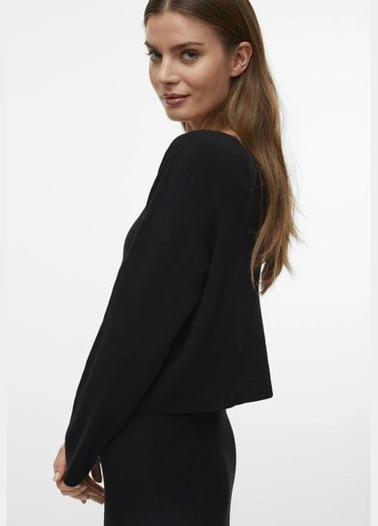 Черный демисезонный джемпер джемпер Aware VMINA BOATNECK - Jumper