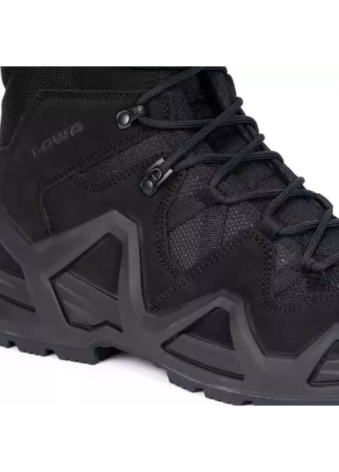 Черные зимние черевики black Lowa