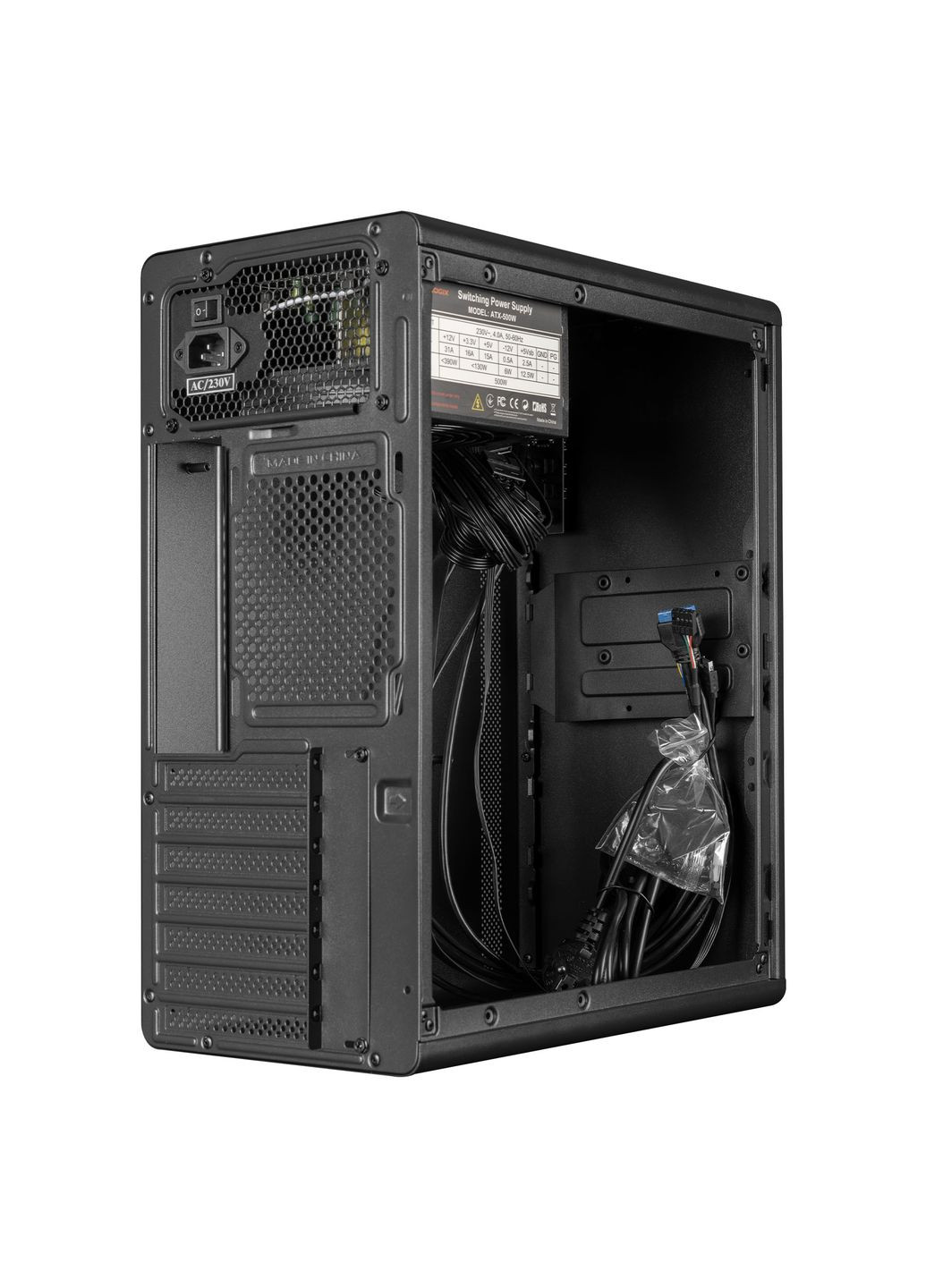 Корпус E127 500W Black Prologix (366038755)