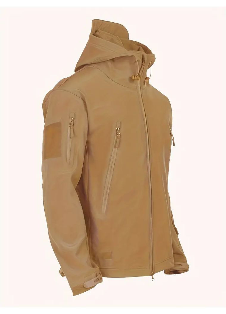 Мужская Ветрозащитная Куртка, Тактическая Куртка с Молниями L No Brand (368575638)