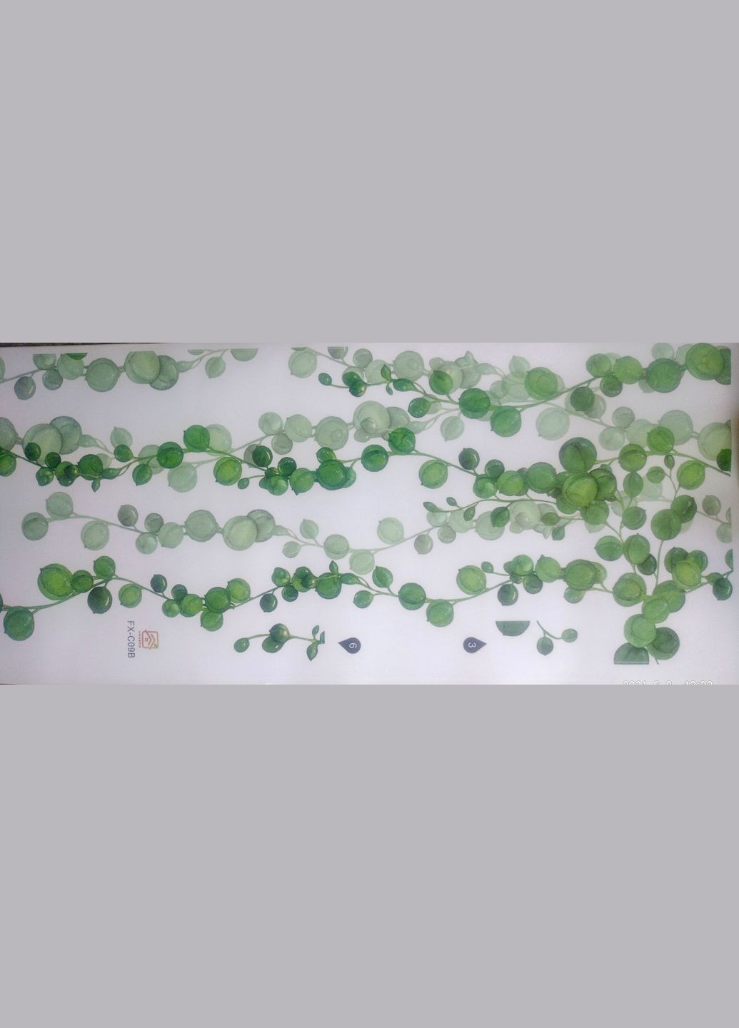 Наклейка на стену Свисающие разноцветные растения (лист 60 х 90 см) Б296-5 No Brand (302242399)