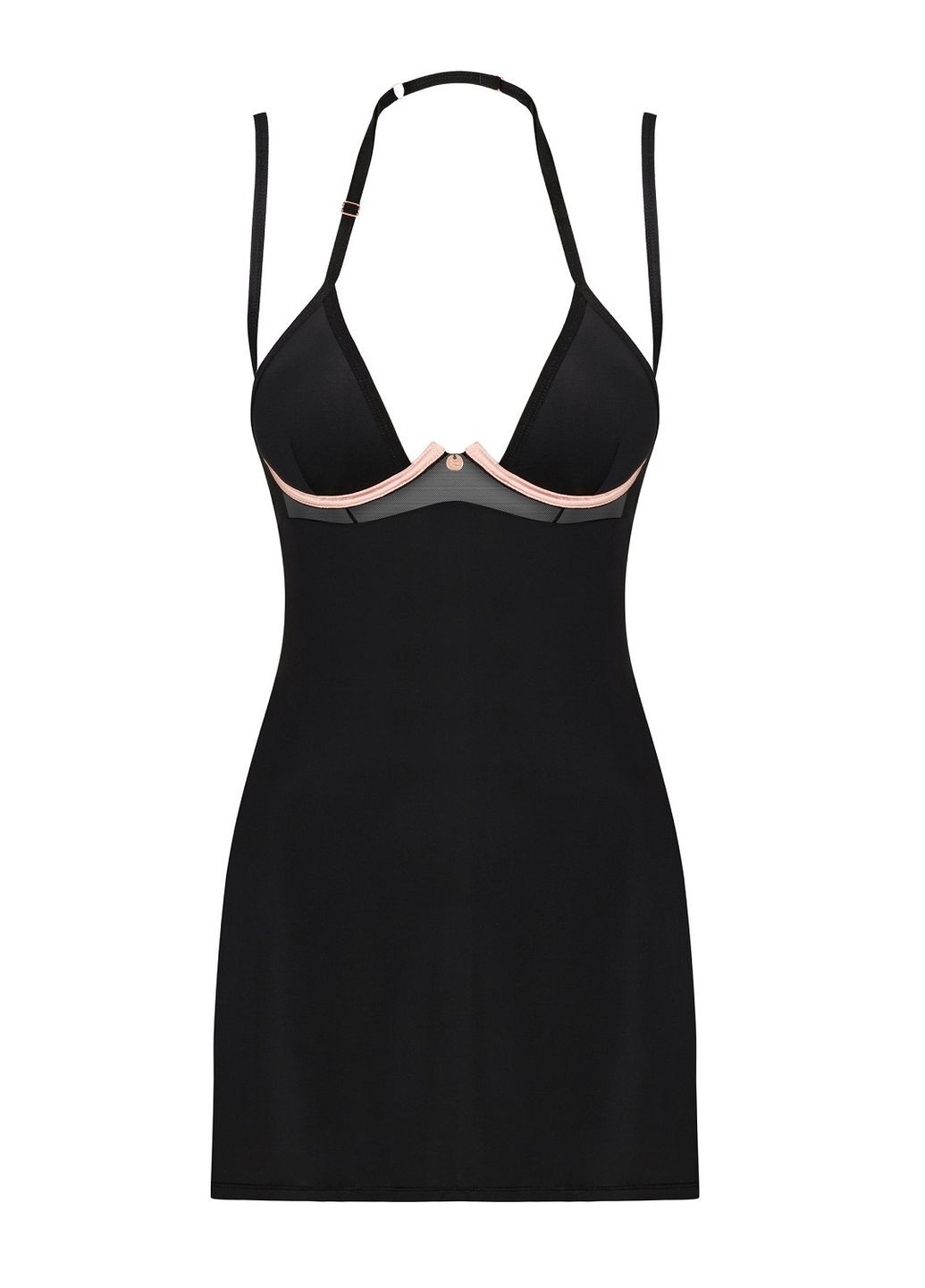 Комбінація сатинова з трусиками Selinne chemise Obsessive (351583600)