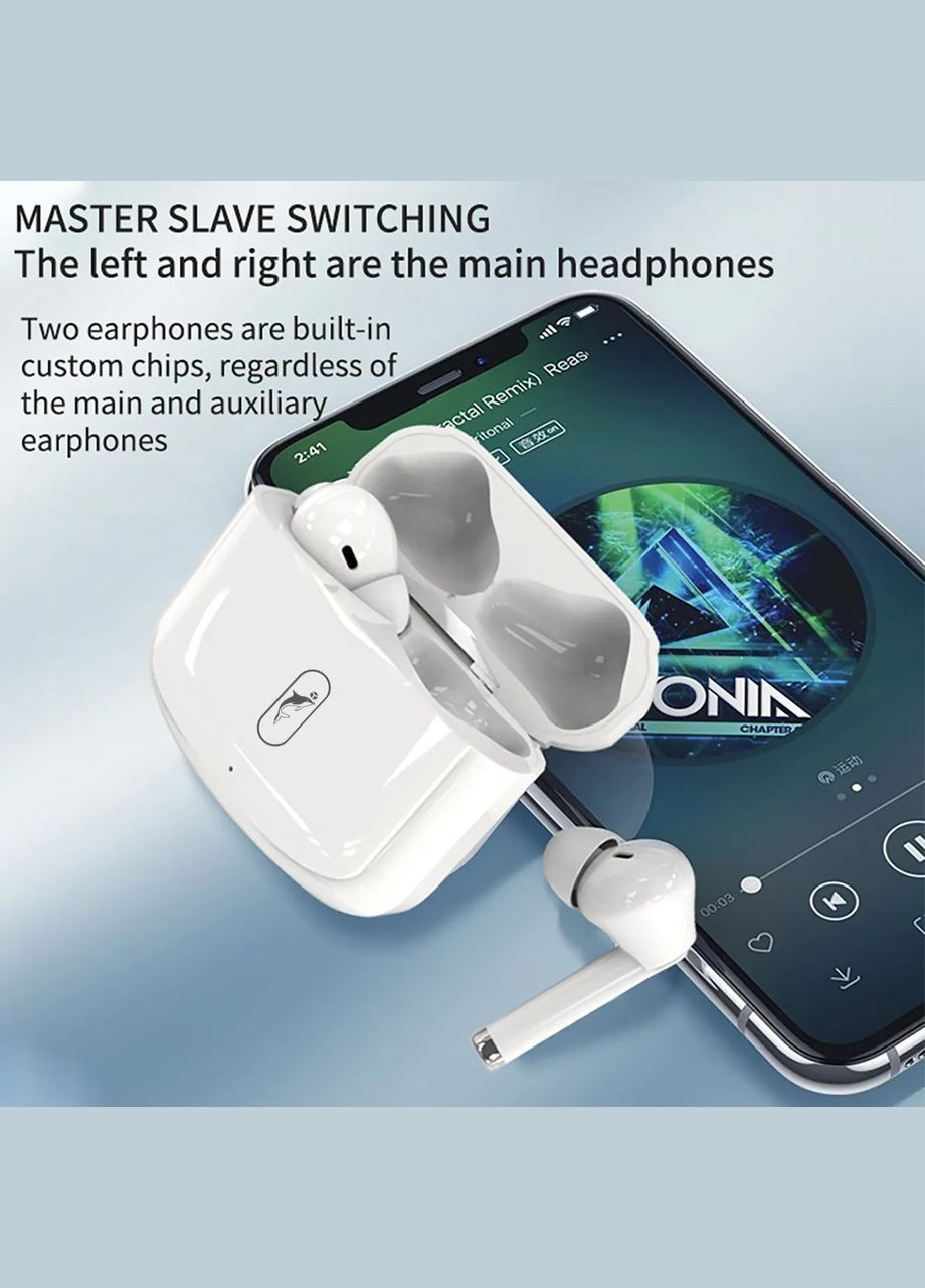 Bluetooth-гарнітура TWS SL24 White (BTE-000179) SkyDolphin (368584776)