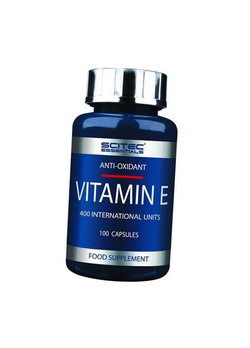 Вітамін Е, Vitamin E, 100капс (36170020) Scitec Essentials (293257388)
