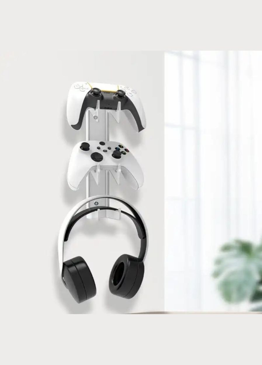 Тримач підставка длянавушників джойтика геймпада стенд для PlayStation PS3 PS4 PS5 XBox Прозорий DOBE (338228721)