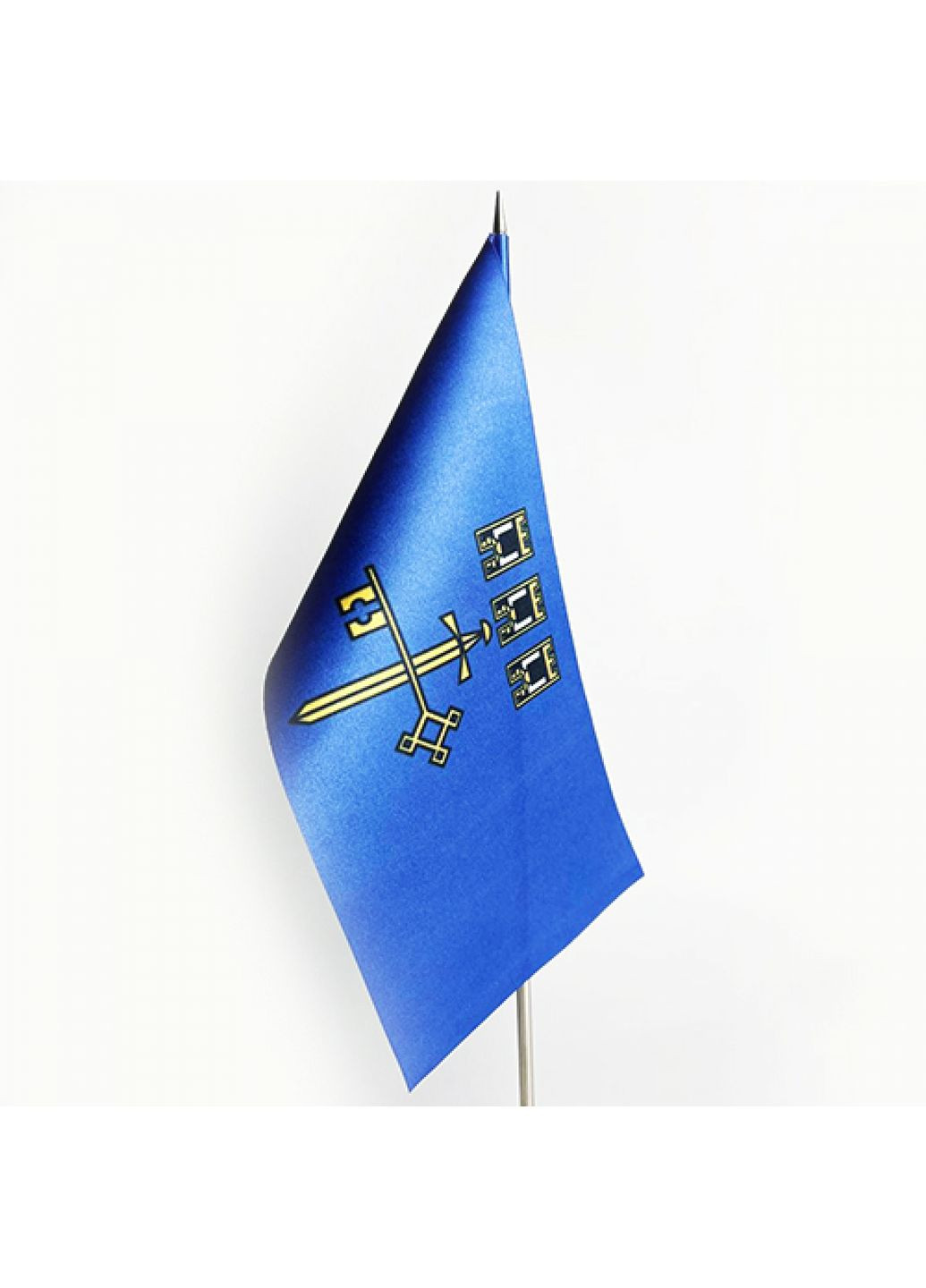 Прапорець Тернопільскої області (без тримача) Dobroznak (365246398)