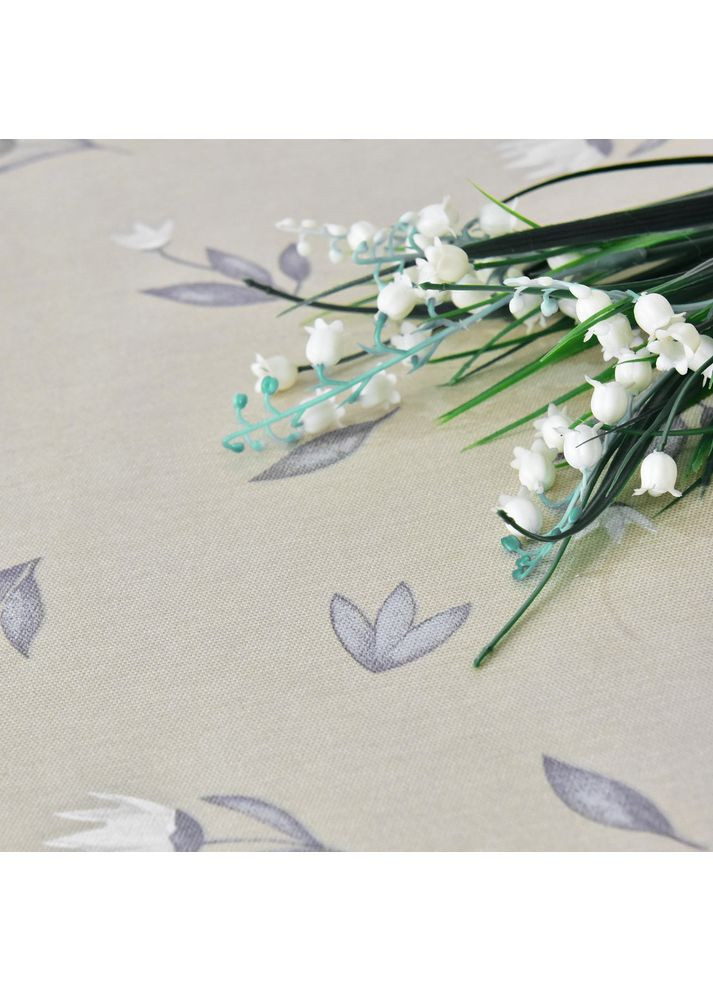 Скатерть с водоотталкивающей пропиткой 140х170 см хлопок подснежник IDEIA (365289171)