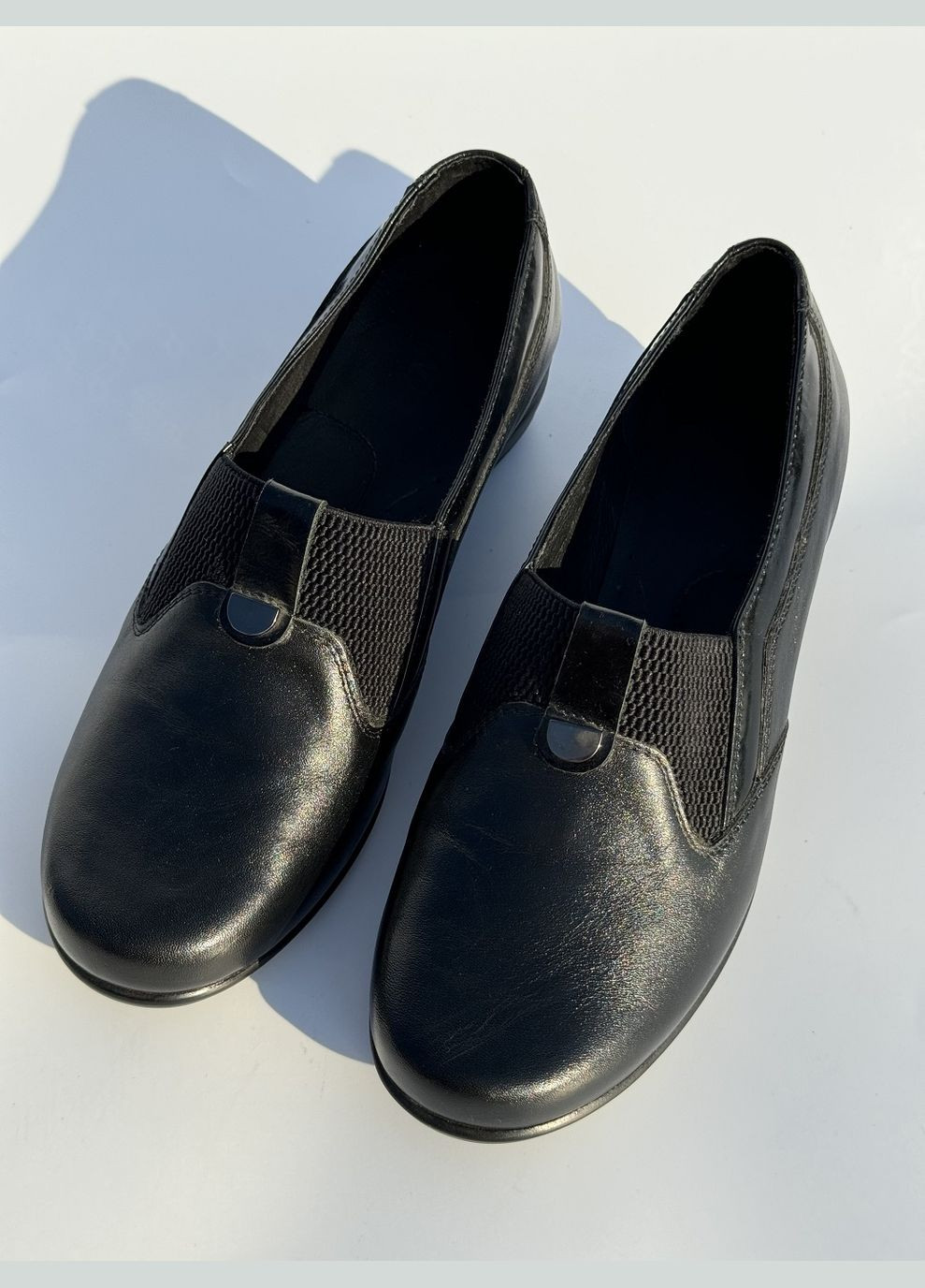 Mida Туфлі чорний з натуральна шкіра, україна — (317254432)