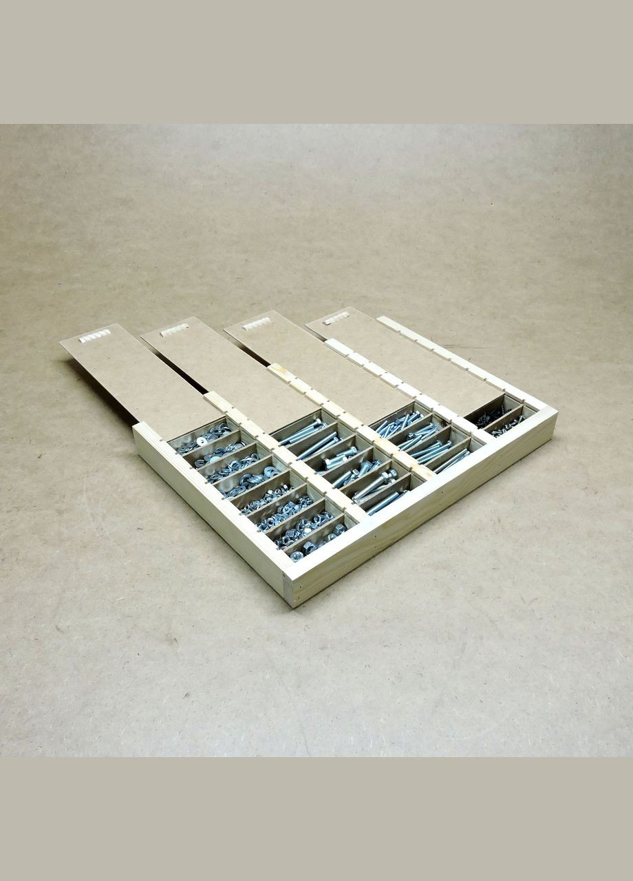 Набор 4х метизов универсальный 2218шт No Brand (328911707)