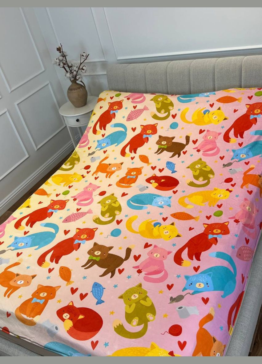 Плед 3D Пушистая компания 13495 135х160 см FlexDress (364491832)