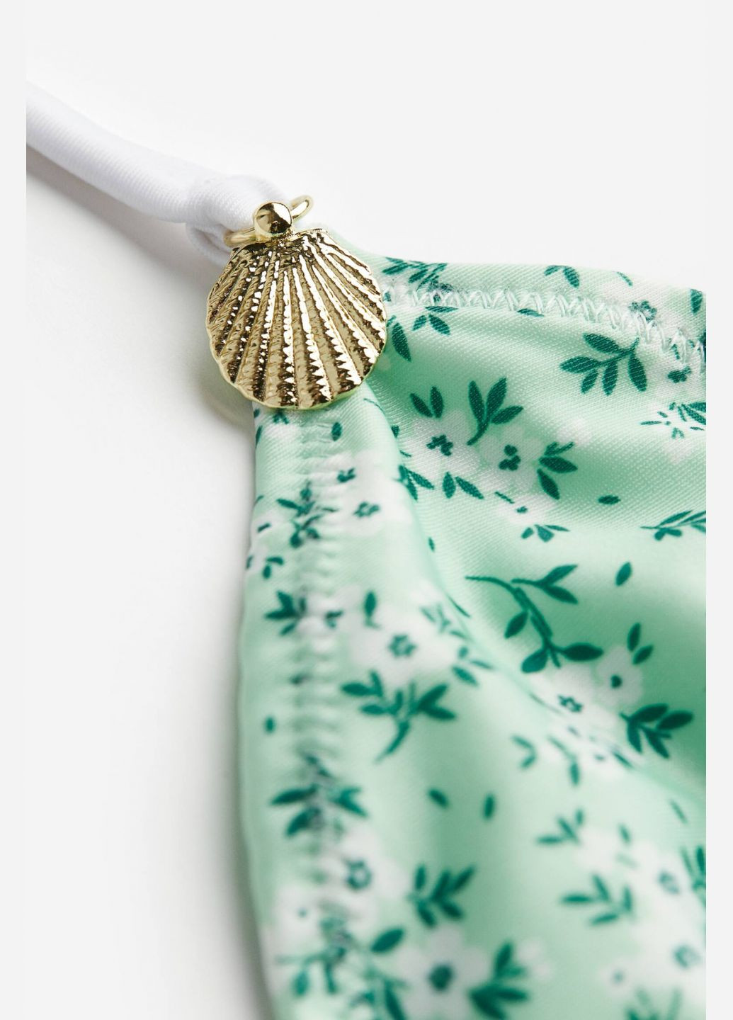 Зеленый купальник раздельный (лиф и плавки) для девочки 1135688-001 H&M