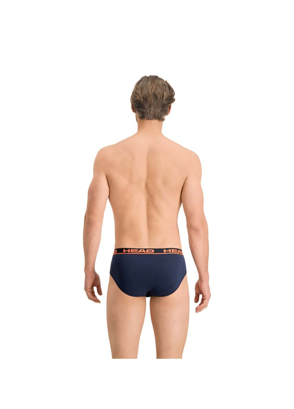 Трусы-брифы BOXER BRIEF 2P синий, оранжевый Head (302246473)