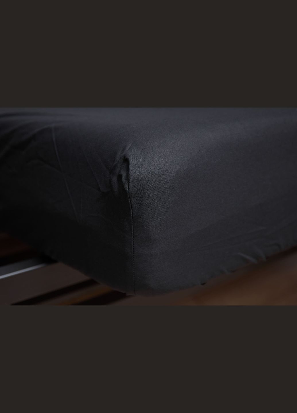 Простынь на резинке Бязь Gold Люкс 180х190х20 см (MS-850000015) Moon&Star Black (295439129)