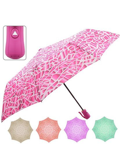 Комбинированный зонт полуавтомат d110см 8сп (чехол) Home (304923878)