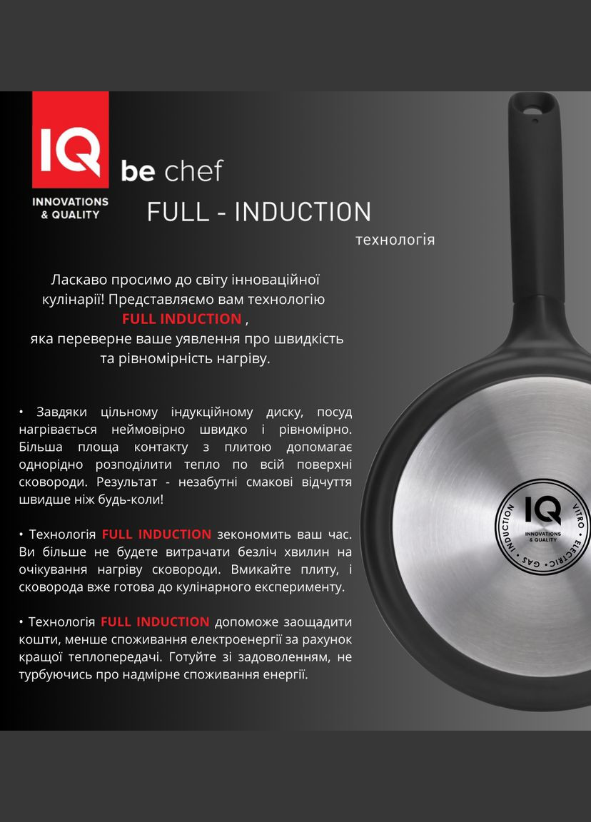 Сковорода Be Chef 24 см. (6898014) IQ (314747346)