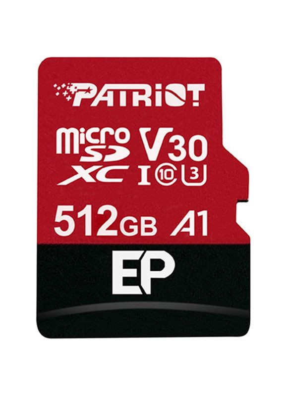 Картка пам'яті MicroSD 512 GB UHS1 U3 V30 Patriot (294754367)