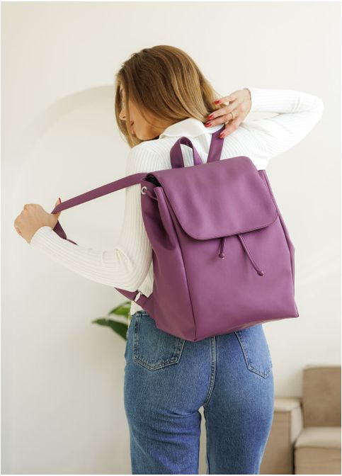 Женский городской рюкзак Фиолетовый (6600281838) Sambag (360965792)