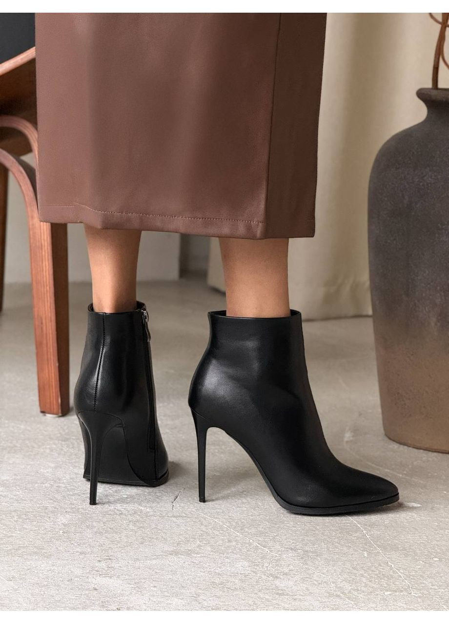 Зимние зимние ботинки No Brand без декора из искусственной кожи