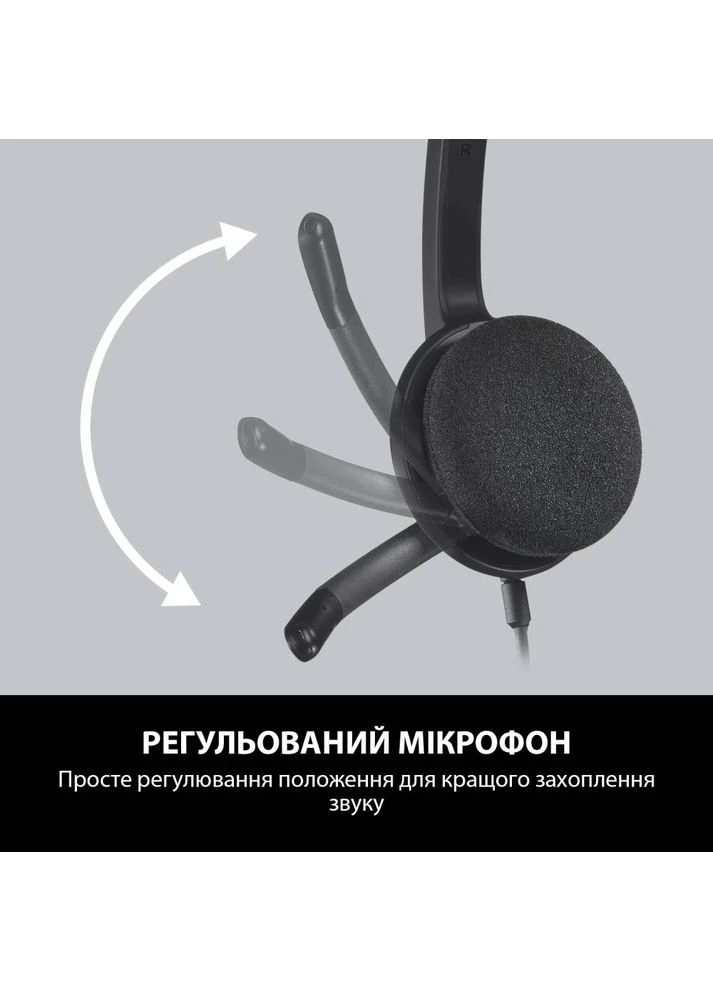 Гарнітура Stereo Headset H340 (981-000475) Logitech (306718214)