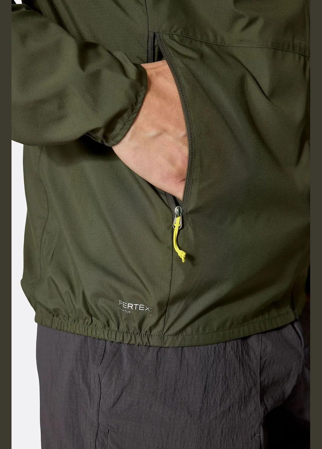 Вітровка чоловіча Windgather Hoody, Black, Rab (334670651)