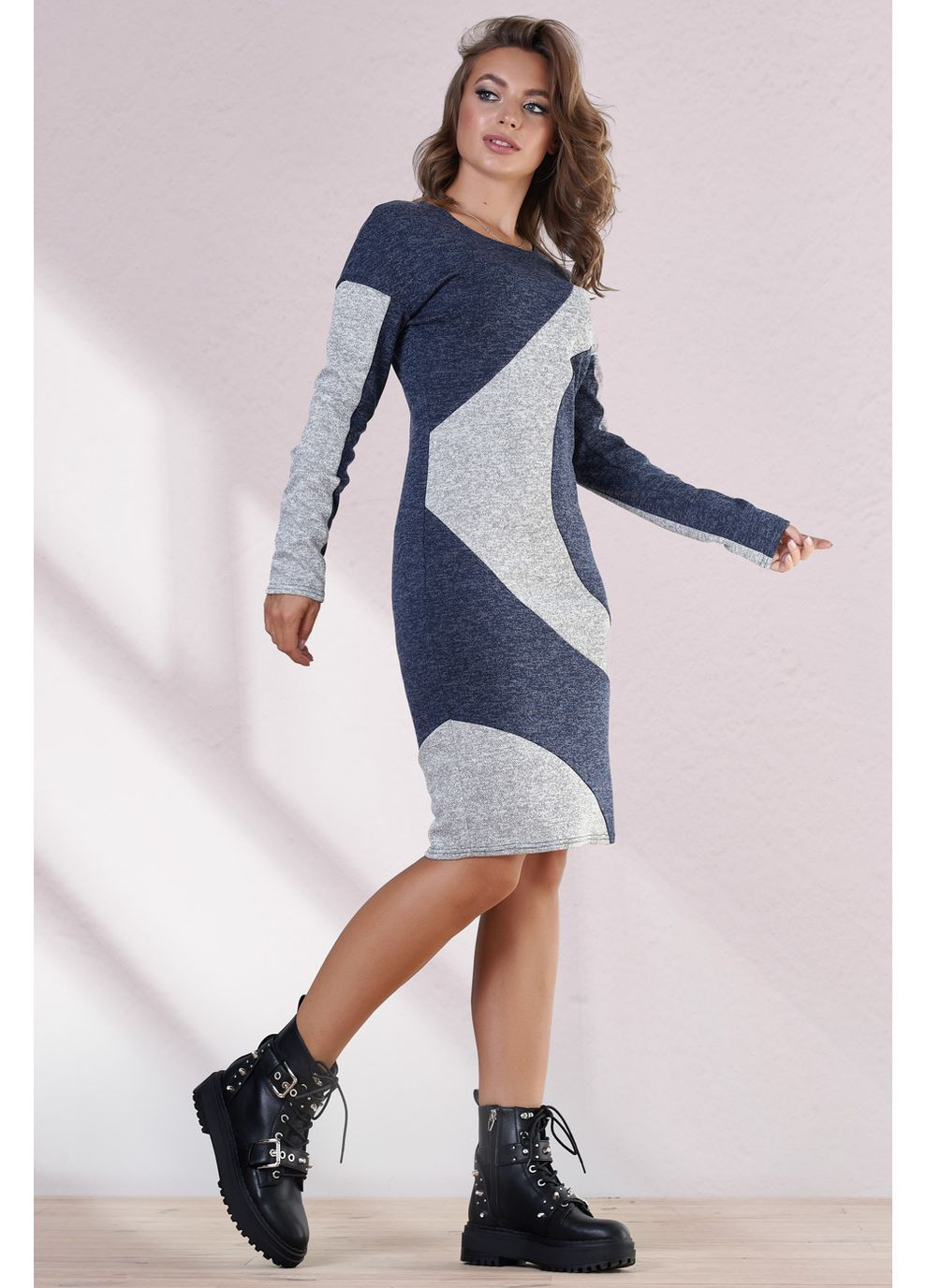 Сіра сукня 878.2369 Seventeen