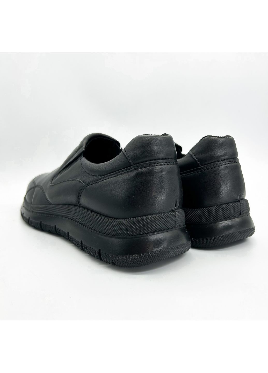 Черные туфли (р) кожа 0-2-2-652211 Imac на резинке