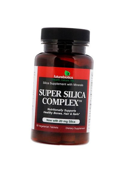Кремнієвий комплекс з мінералами, Super Silica Complex, 60вегтаб (36419002) FutureBiotics (293257239)