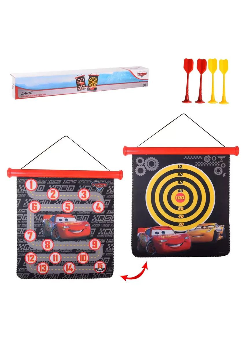Дартс дитячий магнітний двосторонній LD1125 No Brand (362431459)