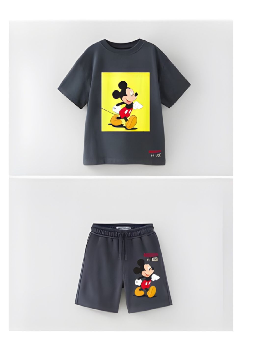 Комплект (футболка, шорти) Mickey Mouse (Міккі Маус) TRW1065621241 Disney футболка+шорти (293173638)