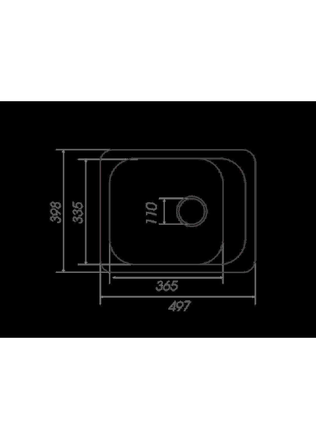 Гранітна мийка для кухні KORRADO 4050 матова Білосніжна Valeso (336932468)