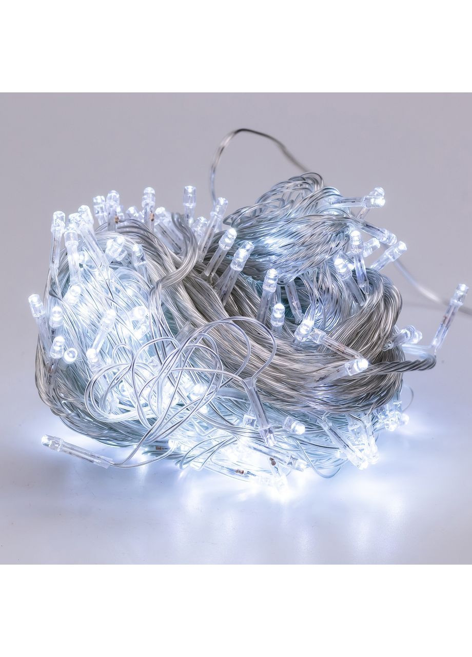Гирлянда нить светодиодная GarlandoPro 171 LED 16м 8 режимов гирлянда новогодняя Белый W300LEDW Garlando (366963822)
