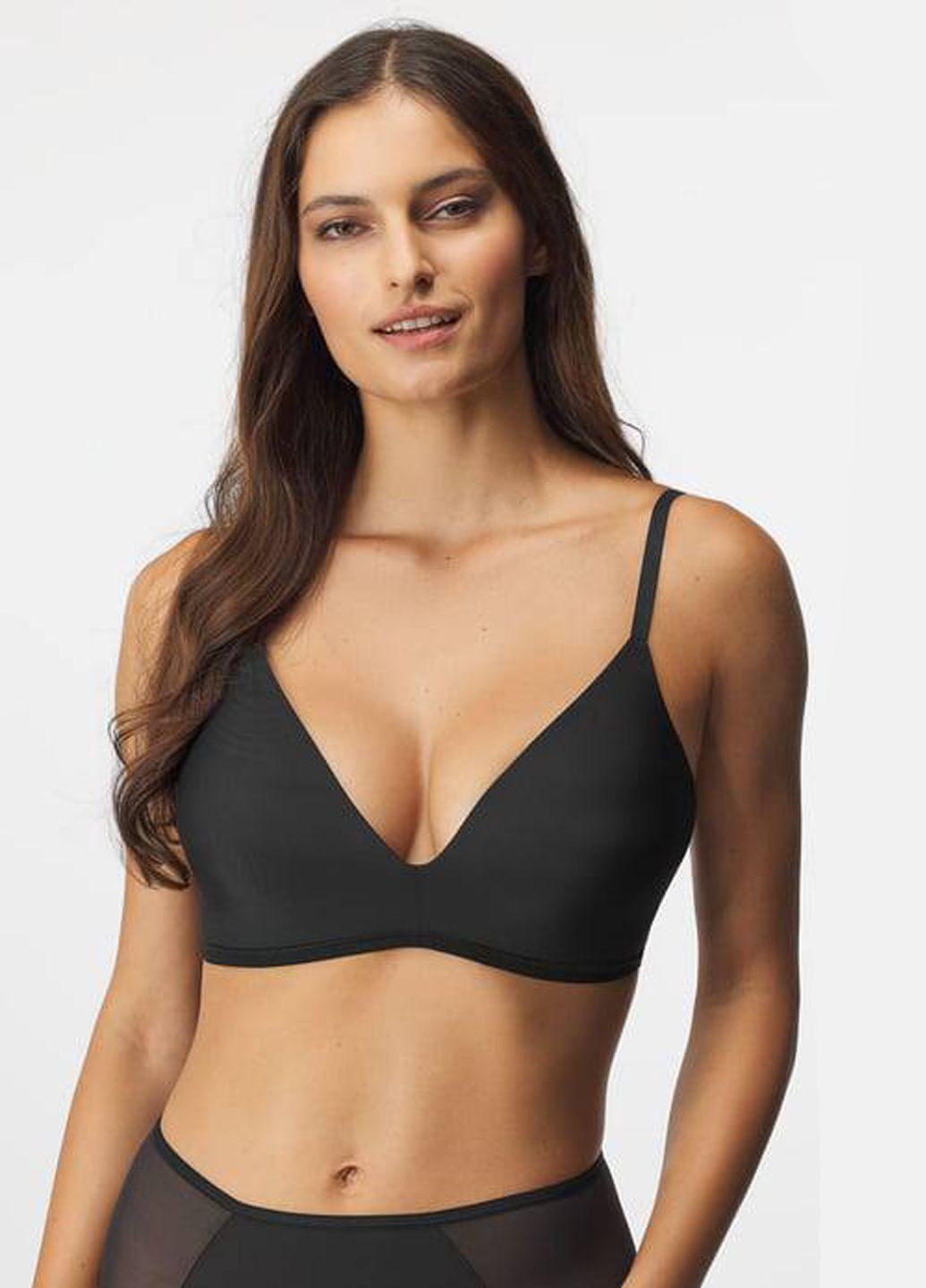 Чорний бюстгальтер Sloggi