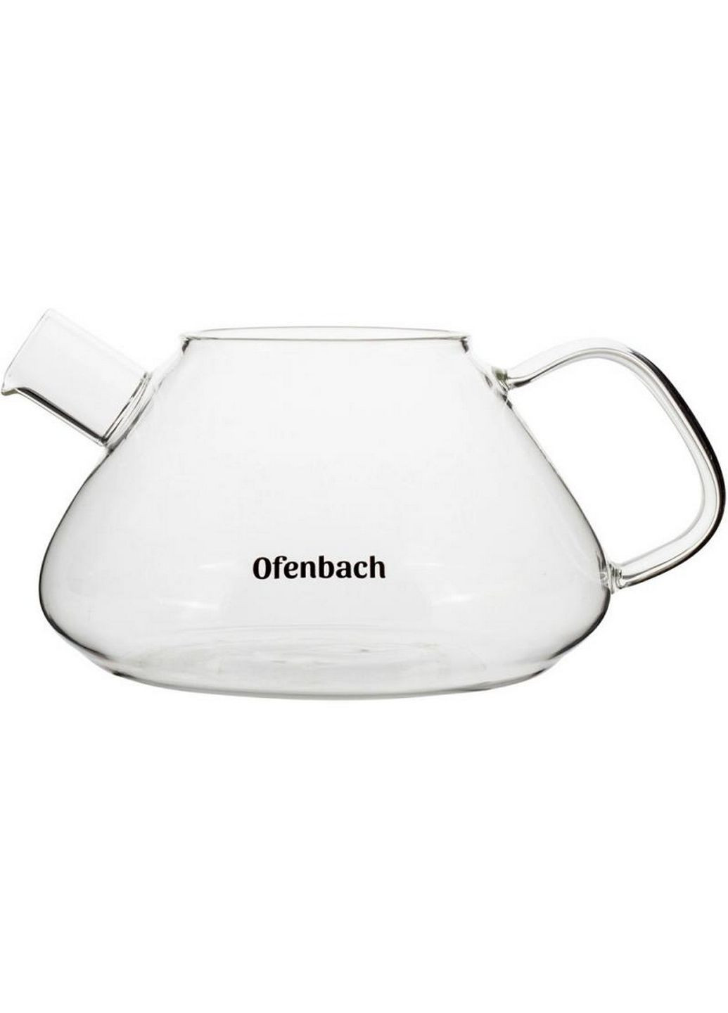 Чайник стеклянный заварочный со съемным ситечком 1000 мл Ofenbach (289369746)