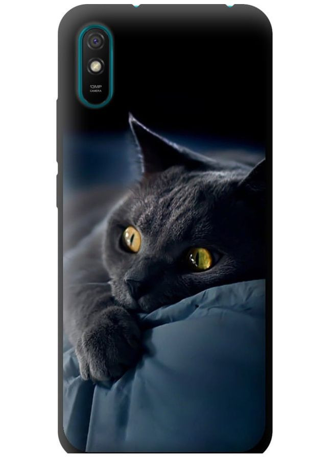 TPU чохол 'Димчастий кіт' для Endorphone Xiaomi Redmi 9A (265227344)